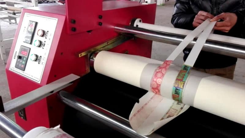 roller heat press